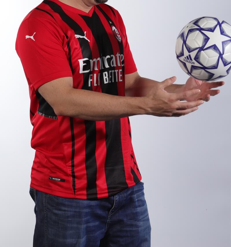 ac milan home jersey 2021