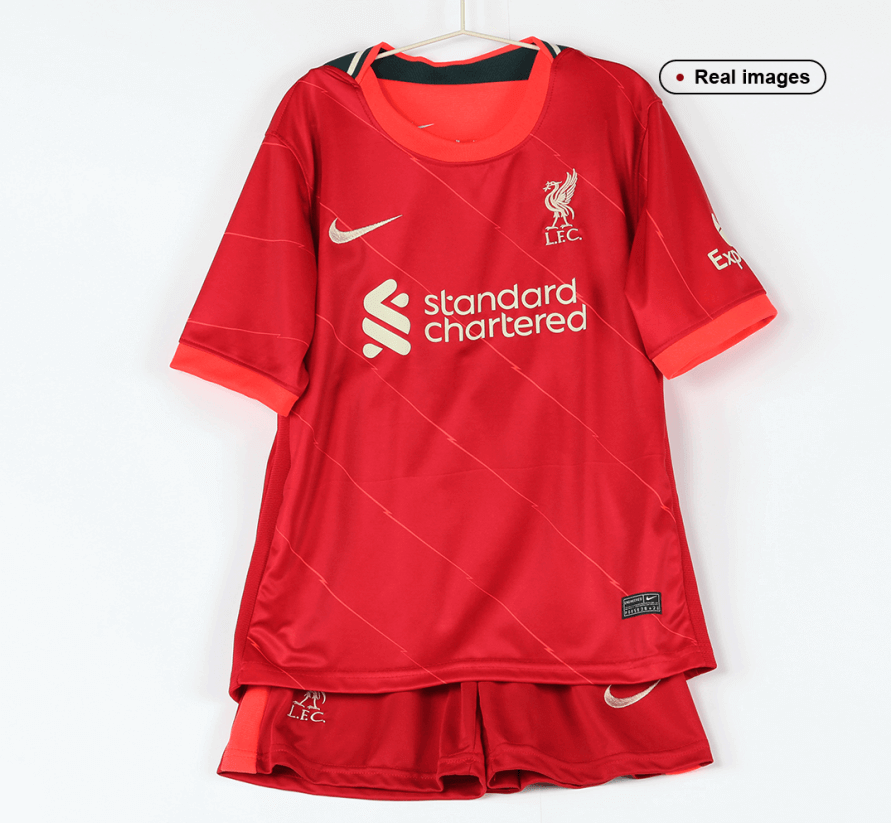 Liverpool 2021 22 home kit