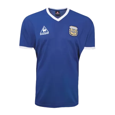 Vintage Soccer Jerseys Argentina Away Jersey Shirts 1986 - jerseymallpro