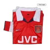Retro Arsenal Home Long Sleeve Jersey 1998/99 By Nike - jerseymallpro
