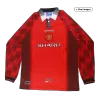 Retro Manchester United Home Long Sleeve Jersey 1996/97 By Umbro - jerseymallpro