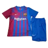 Barcelona Home Kit 2021/22 By Nike Kids - jerseymallpro