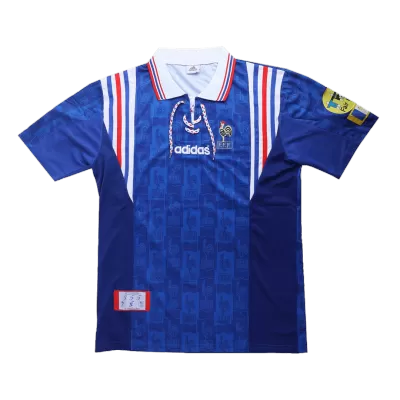 Retro France Home Jersey 1996 By Adidas - jerseymallpro