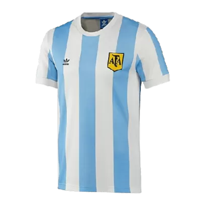 Argentina Vintage Soccer Jerseys Argentina Home Kit 1978 - jerseymallpro