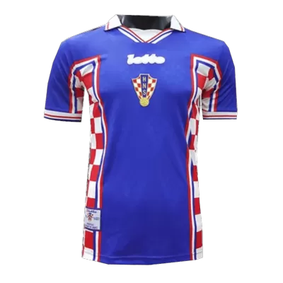 Retro Croatia Away Jersey 1998 - jerseymallpro