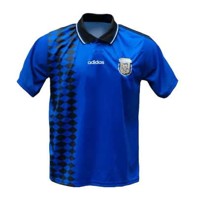 Vintage Soccer Jerseys Argentina Away Jersey Shirts 1994 - jerseymallpro