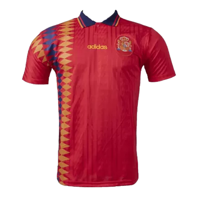 Retro Spain Home Jersey 1994 By Adidas - jerseymallpro