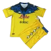 Napoli Maglia Gara Burlon GK Limited Edition Kit 2021 By Kappa SSC Kids - jerseymallpro