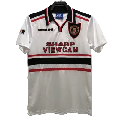 Retro Manchester United Away Jersey 1998 By Umbro - jerseymallpro