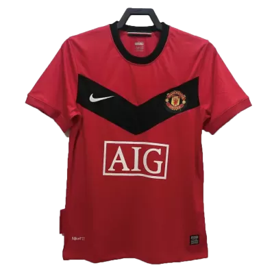 Retro Manchester United Home Jersey 2010 By Nike - jerseymallpro