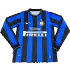 Retro Inter Milan Home Long Sleeve Jersey 2010 By Nike - jerseymallpro