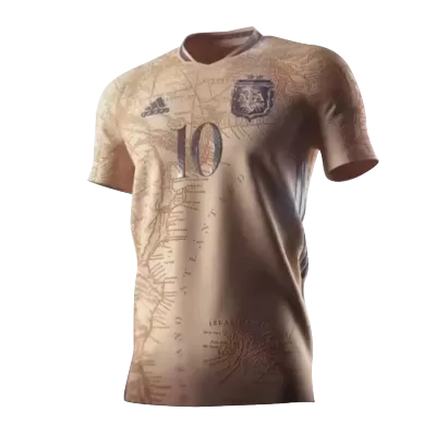 Replica Messi #10 Argentina  Commemorative Jersey 2021 By Adidas - jerseymallpro