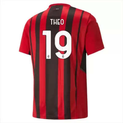 Replica THEO #19 AC Milan Home Jersey 2021/22 By Puma - jerseymallpro