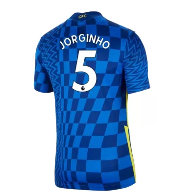 Replica JORGINHO #5 Chelsea Home Jersey 2021/22 By Nike - jerseymallpro