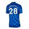 Replica AZPILICUETA #28 Chelsea Home Jersey 2021/22 By Nike - jerseymallpro