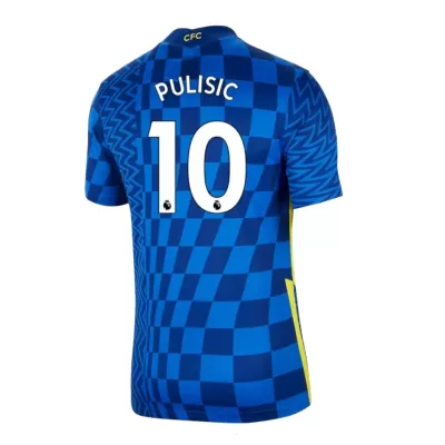 Replica PULISIC #10 Chelsea Home Jersey 2021/22 By Nike - jerseymallpro