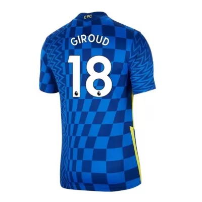 Replica GIROUD #18 Chelsea Home Jersey 2021/22 By Nike - jerseymallpro