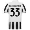 Replica BERNARDESCHI #33 Juventus Home Jersey 2021/22 By Adidas - jerseymallpro