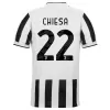 Replica CHIESA #22 Juventus Home Jersey 2021/22 By Adidas - jerseymallpro