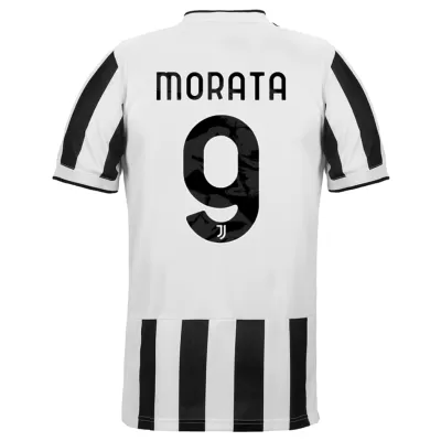 Replica MORATA #9 Juventus Home Jersey 2021/22 By Adidas - jerseymallpro