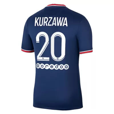 Replica KURZAWA #20 PSG Home Jersey 2021/22 By Nike - jerseymallpro