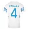 Replica KAMARA #4 Marseille Home Jersey 2021/22 By Puma - jerseymallpro