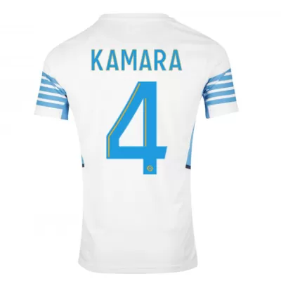 Replica KAMARA #4 Marseille Home Jersey 2021/22 By Puma - jerseymallpro