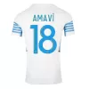 Replica AMAVI #18 Marseille Home Jersey 2021/22 By Puma - jerseymallpro