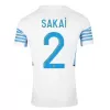 Replica SAKAI #2 Marseille Home Jersey 2021/22 By Puma - jerseymallpro