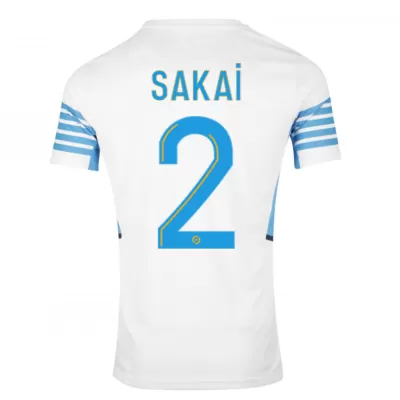 Replica SAKAI #2 Marseille Home Jersey 2021/22 By Puma - jerseymallpro