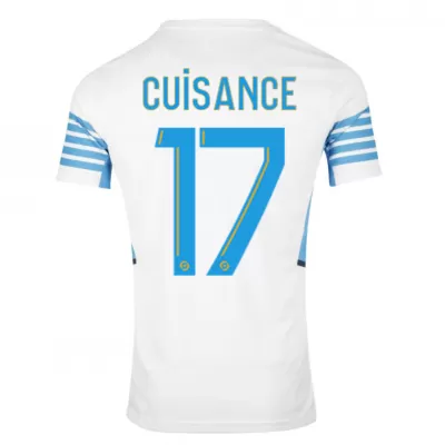 Replica CUISANCE #17 Marseille Home Jersey 2021/22 By Puma - jerseymallpro