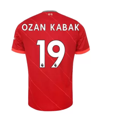 Replica OZAN KABAK #19 Liverpool Home Jersey 2021/22 By Nike - jerseymallpro