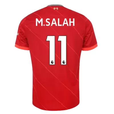 Replica M.SALAH #11 Liverpool Home Jersey 2021/22 By Nike - jerseymallpro