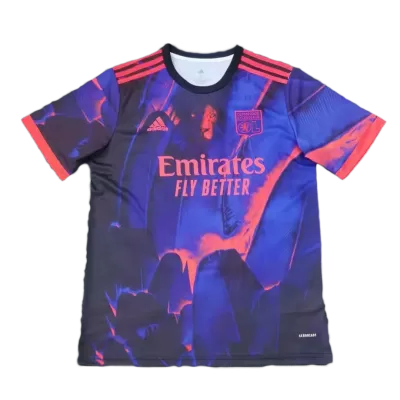 Replica Olympique Lyonnais Fourth Away Jersey 2021/22 By Adidas - jerseymallpro