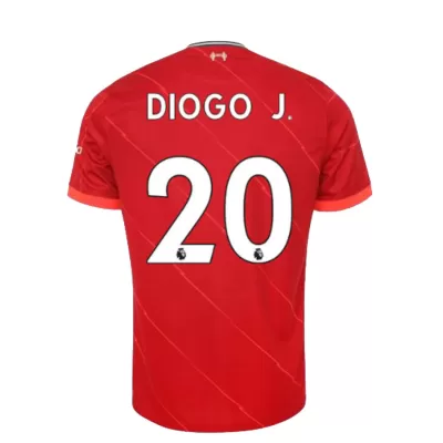 Replica DIOGO J. #20 Liverpool Home Jersey 2021/22 By Nike - jerseymallpro