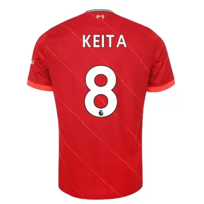 Replica KEITA #8 Liverpool Home Jersey 2021/22 By Nike - jerseymallpro