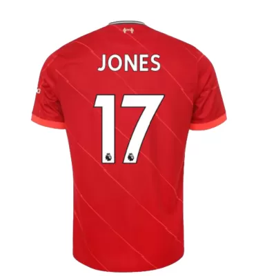 Replica JONES #17 Liverpool Home Jersey 2021/22 By Nike - jerseymallpro