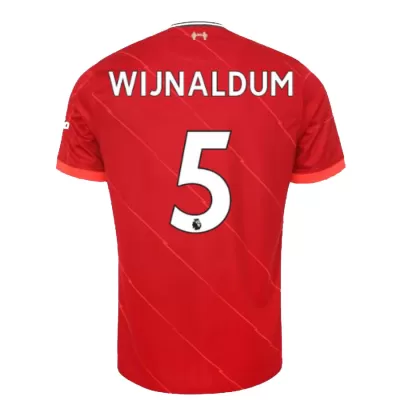 Replica WIJNALDUM #5 Liverpool Home Jersey 2021/22 By Nike - jerseymallpro