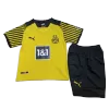 Borussia Dortmund Home Kit 2021/22 By Puma Kids - jerseymallpro