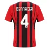 Replica BENNACER #4 AC Milan Home Jersey 2021/22 By Puma - jerseymallpro