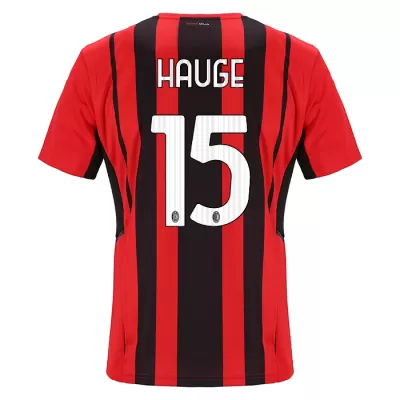 Replica HAUGE #15 AC Milan Home Jersey 2021/22 By Puma - jerseymallpro