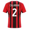 Replica CALABRIA #2 AC Milan Home Jersey 2021/22 By Puma - jerseymallpro