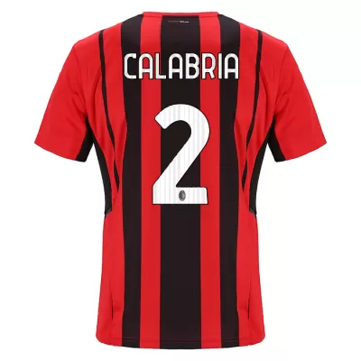 Replica CALABRIA #2 AC Milan Home Jersey 2021/22 By Puma - jerseymallpro