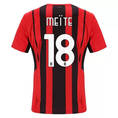 Replica MEÏTE #18 AC Milan Home Jersey 2021/22 By Puma - jerseymallpro