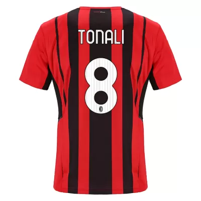 Replica TONALI #8 AC Milan Home Jersey 2021/22 By Puma - jerseymallpro