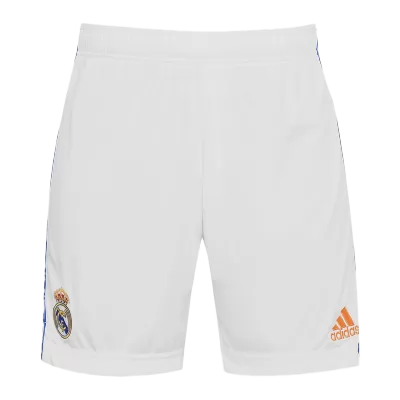 Real Madrid Home Shorts 2021/22 By Adidas - jerseymallpro