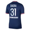 Replica DAGBA #31 PSG Home Jersey 2021/22 By Nike - jerseymallpro