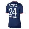 Replica FLORENZI #24 PSG Home Jersey 2021/22 By Nike - jerseymallpro