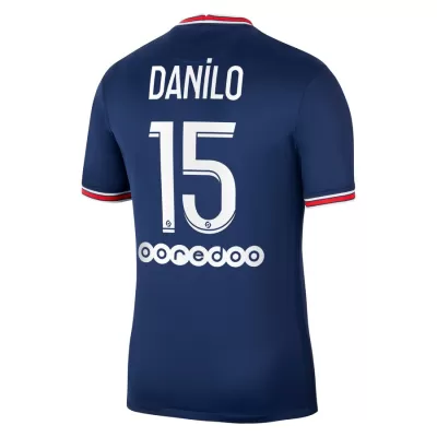 Replica DANILO #15 PSG Home Jersey 2021/22 By Nike - jerseymallpro