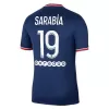 Replica SARABIA #19 PSG Home Jersey 2021/22 By Nike - jerseymallpro